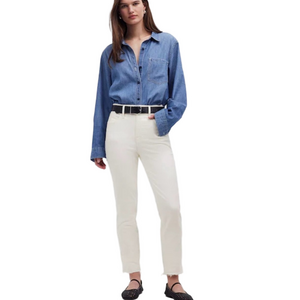 The Tall Perfect Vintage Jean by Madewell - Size 30T - With Raw Hem - NWT